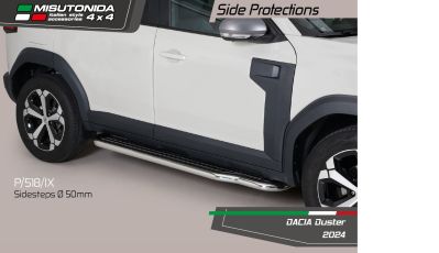 Duster III (2024-2025) - Set praguri laterale Premium P/518/IX (certificat TÜV)
