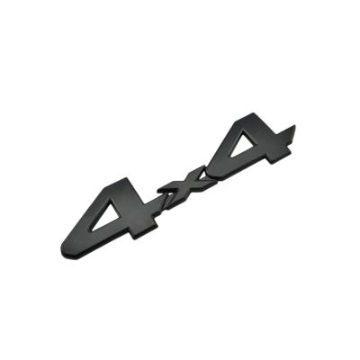3D Stickere "4x4" black