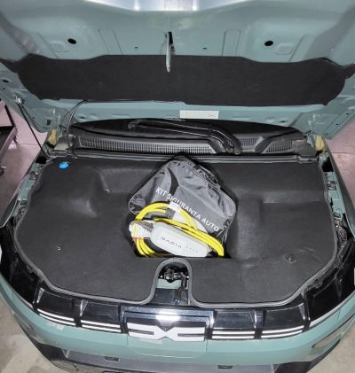 Dacia Spring Facelift (2024-) - Compartiment de depozitare „Frunk” pentru portbagajul față