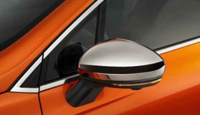 Renault Clio IV - Set ornament oglinda exterioara Crom (Renault Original)