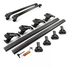 Duster II (2018-2024) - Set bare transversale portbagaj (culoare neagra)