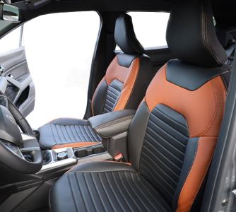 Duster III (2024-2025) - Set Huse scaune din Piele Premium Editie Bronz - realizate special pentru Duster 3