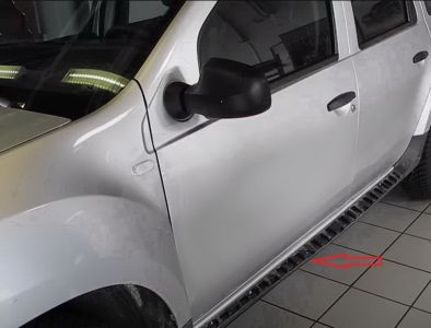 Duster (2010-2017) - Kit baghete praguri laterale (Dacia Original)