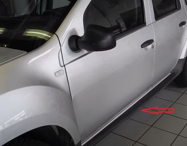Duster (2010-2017) - Kit baghete praguri laterale (Dacia Original)