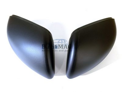 Duster II (2018-2021) - Set ornament oglinda exterioara - negru mat (Dacia Original)