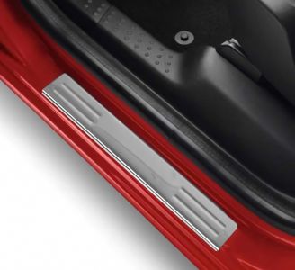 Duster II (2018-2024) - Protectie praguri din inox Premium - fata si spate