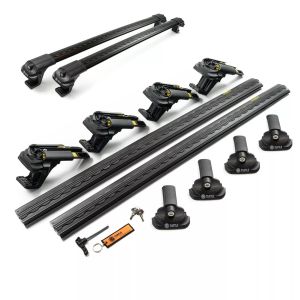 Duster II (2018-2024) - Set bare transversale portbagaj (culoare neagra)