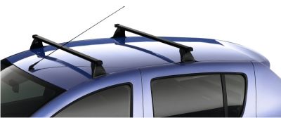 Sandero II / Logan II - Bare de pavilion transversale din otel (Dacia Original)