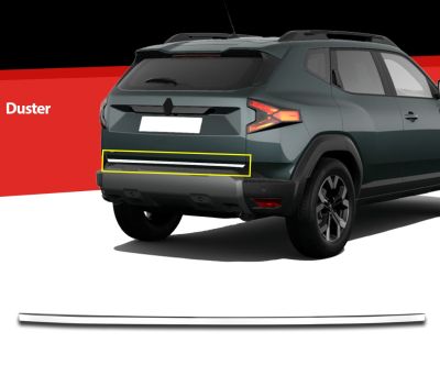 Duster III (2024-2025) - Set ornamente cromate bara spate