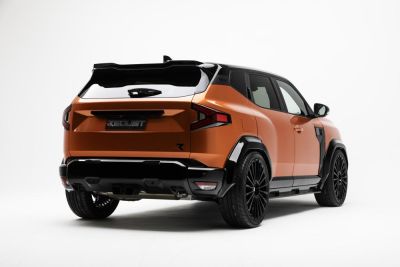 Duster III (2024-2026) - Kit extensii aripi REDUST compatibil cu versiunea echipată cu PDC - Negru lucios