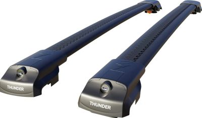 Duster II (2022-2024) - Set bare transversale compatibile cu bare longitudinale modulare - negru