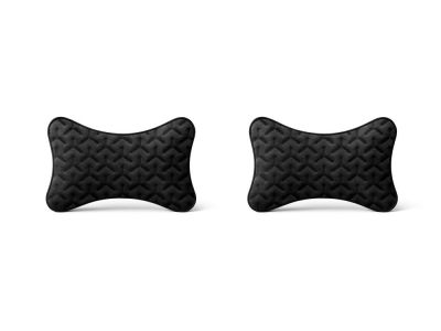 REDUST - Set 2 perne pentru tetiere din Alcantara - Negru